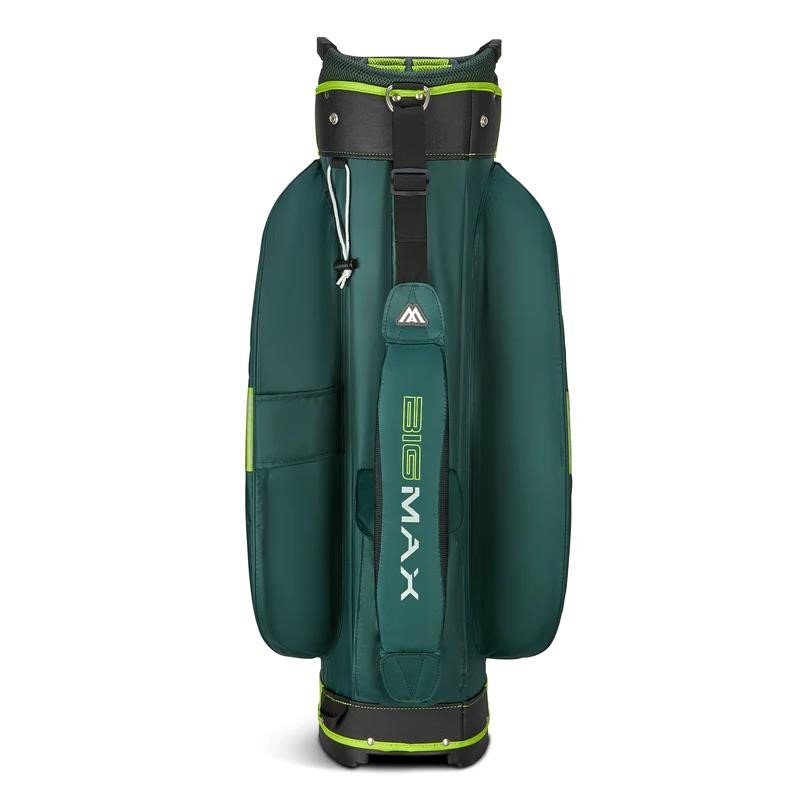 Big Max AQUA Style 4 cart bag, lime/forest green