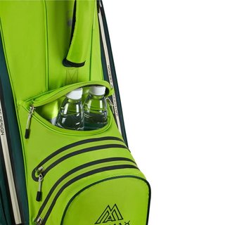 Big Max AQUA Style 4 cart bag, lime/forest green