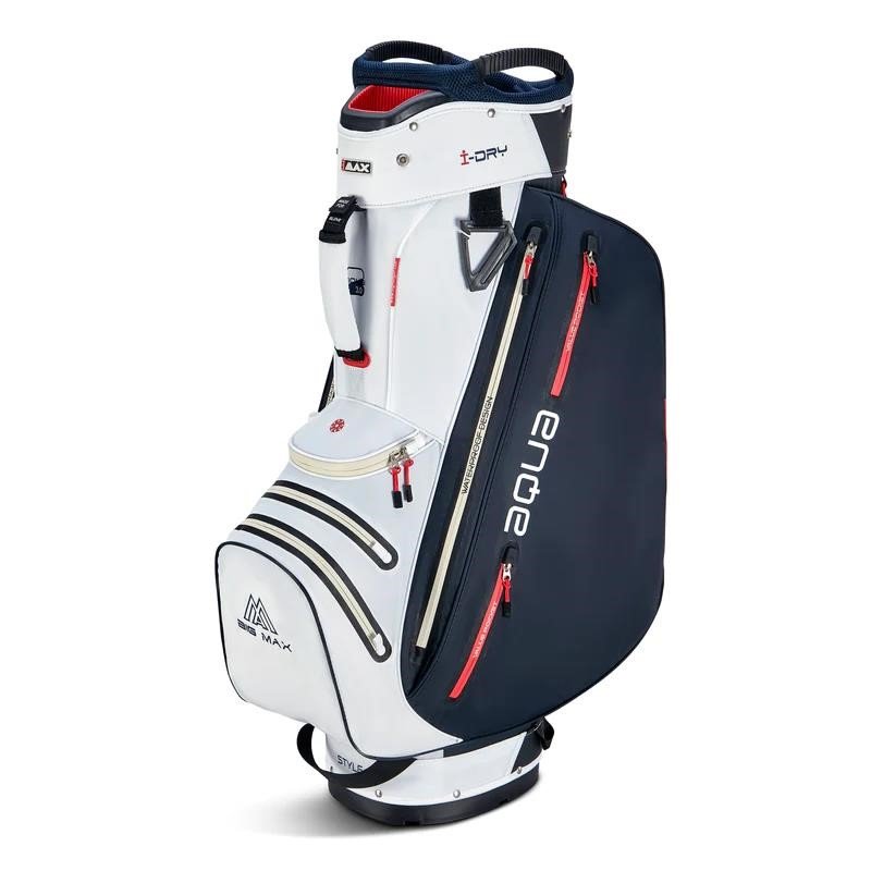 Big Max AQUA Style 4 cart bag, white/navy/red