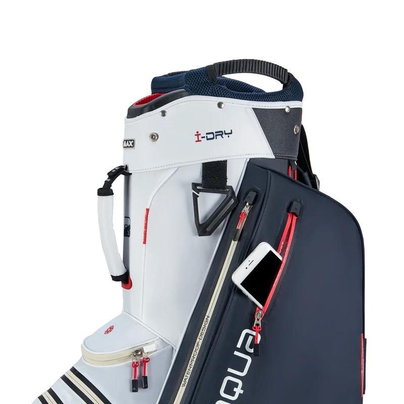 Big Max AQUA Style 4 cart bag, white/navy/red