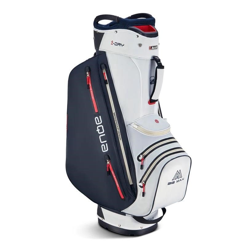 Big Max AQUA Style 4 cart bag, white/navy/red