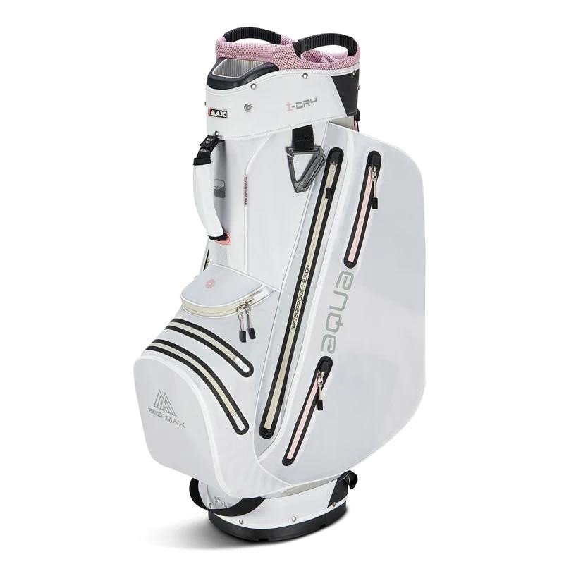 Big Max AQUA Style 4 cart bag, vit/rosa