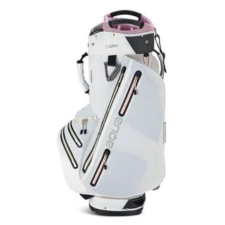 Big Max AQUA Style 4 cart bag, vit/rosa