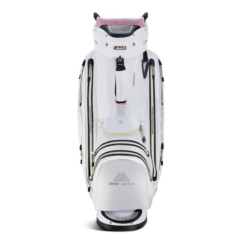 Big Max AQUA Style 4 cart bag, vit/rosa