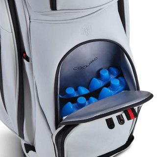 Big Max Dri Lite Prime cart bag, off white