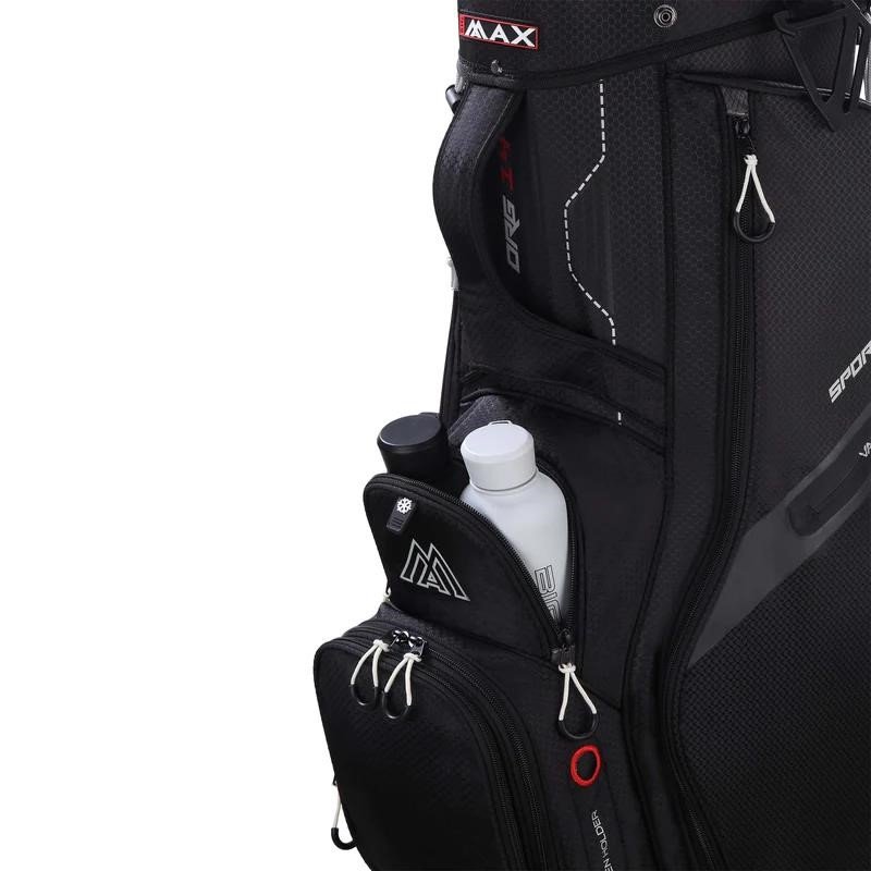 Big Max Terra Sport cart bag, svart/röd