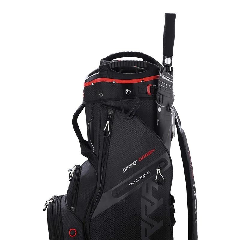 Big Max Terra Sport cart bag, svart/röd