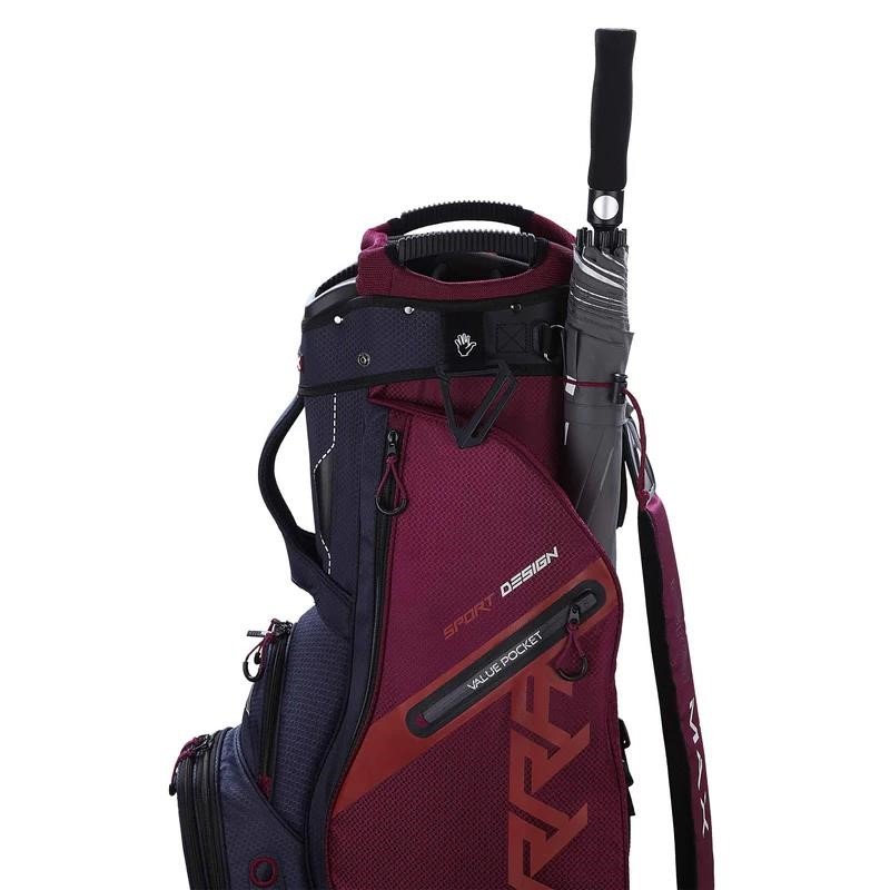 Big Max Terra Sport navy/merlot cart bag