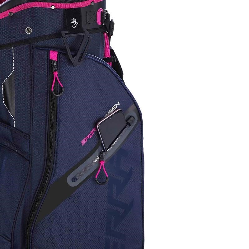 Big Max Terra Sport steel blue/fuchsia cart bag