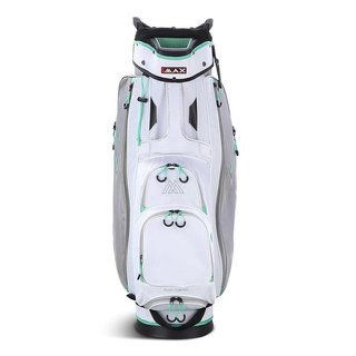 Big Max Terra Sport cart bag, white/silver/mint