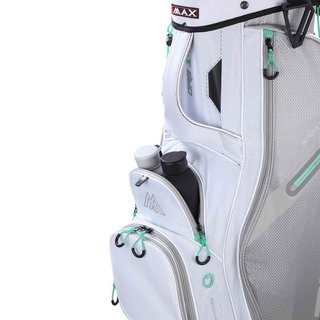 Big Max Terra Sport cart bag, white/silver/mint