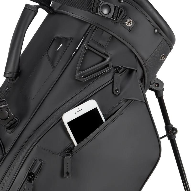 Big Max Dri Lite Hybrid Prime stand bag, svart