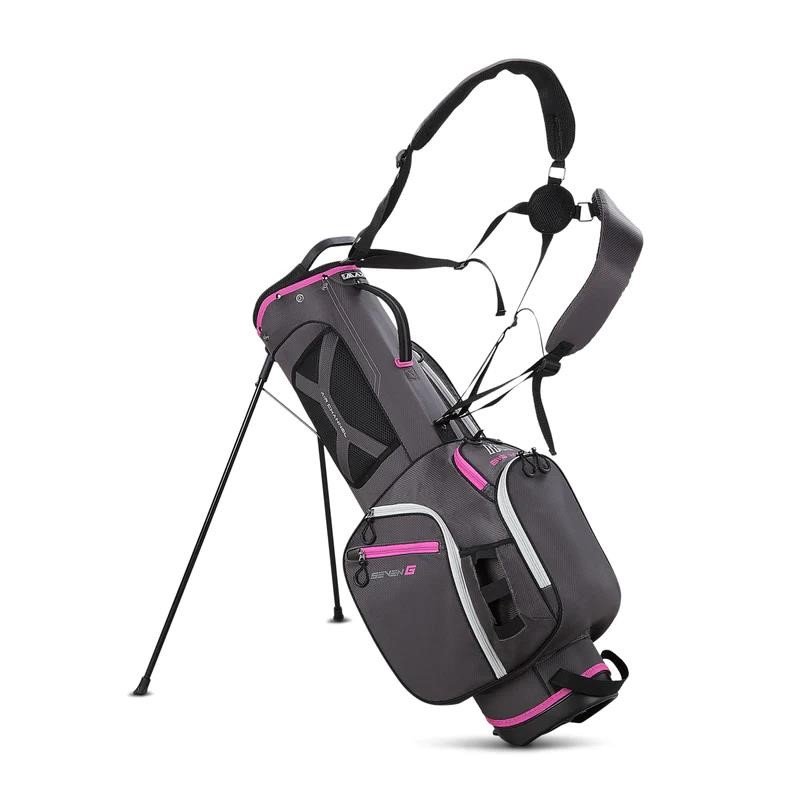 Big Max Heaven Seven G stand bag, charcoal/fuchsia