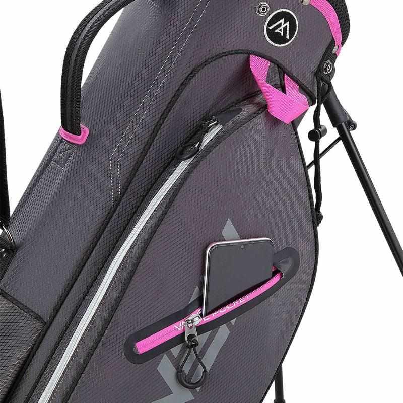 Big Max Heaven Seven G stand bag, charcoal/fuchsia
