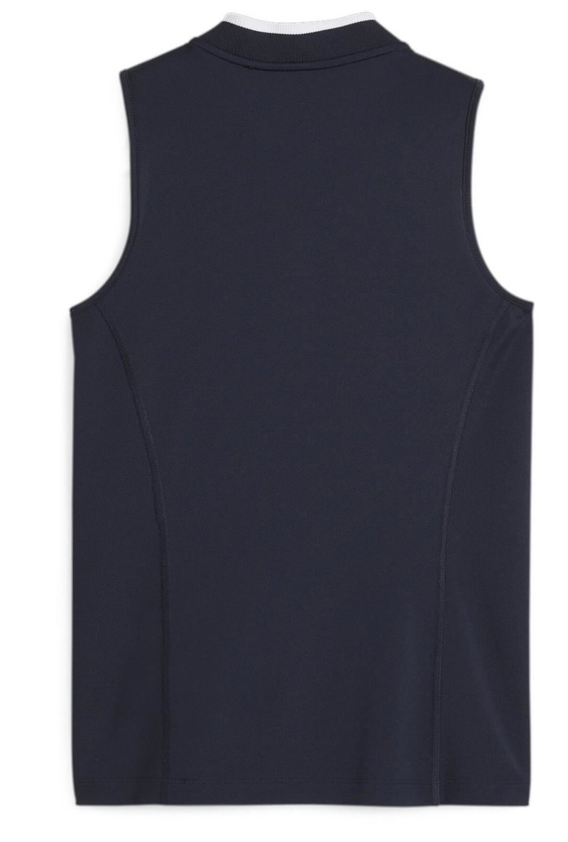 Puma Range Pique Sleeveless dampolo, navy