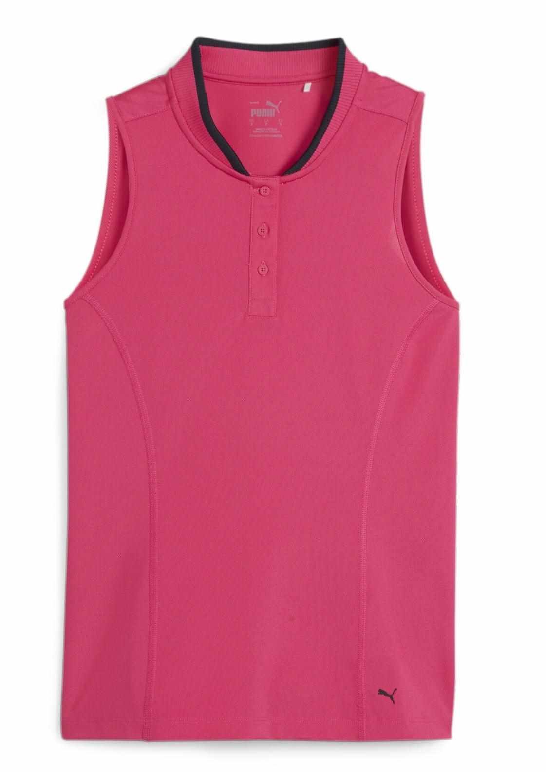 Puma Range Pique Sleeveless dampolo, rosa