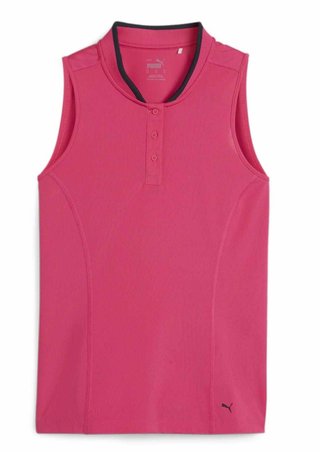 Puma Range Pique Sleeveless dampolo, rosa