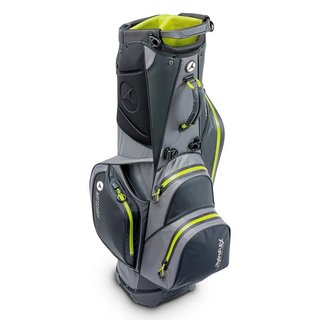 Motocaddy HydroFLEX stand bag, charcoal/lime