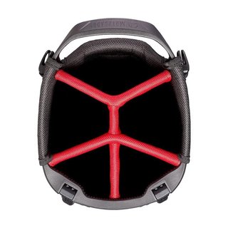Motocaddy HydroFLEX stand bag, charcoal/red