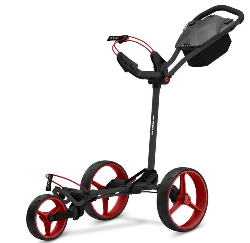 Big Max Blade Trio manuell vagn, phantom black/red