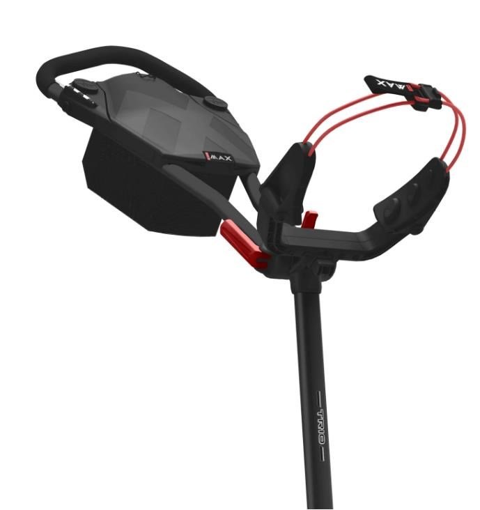 Big Max Blade Trio manuell vagn, phantom black/red
