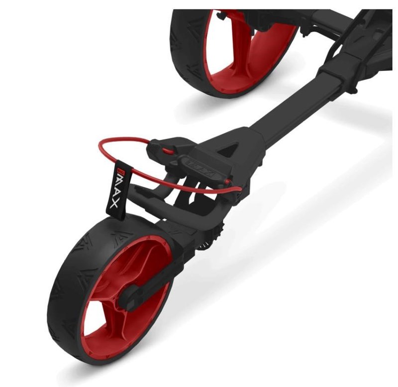 Big Max Blade Trio manuell vagn, phantom black/red