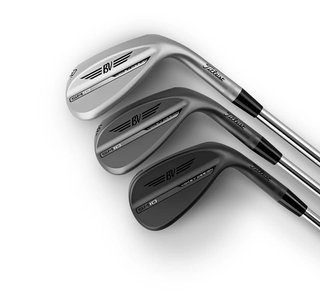 Titleist SM10 Jet Black wedge, stål
