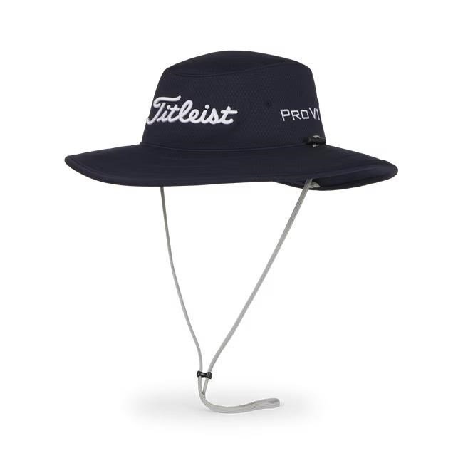 Titleist Tour Aussie herr bucket hat, marinblå/vit