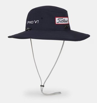 Titleist Tour Aussie herr bucket hat, marinblå/vit
