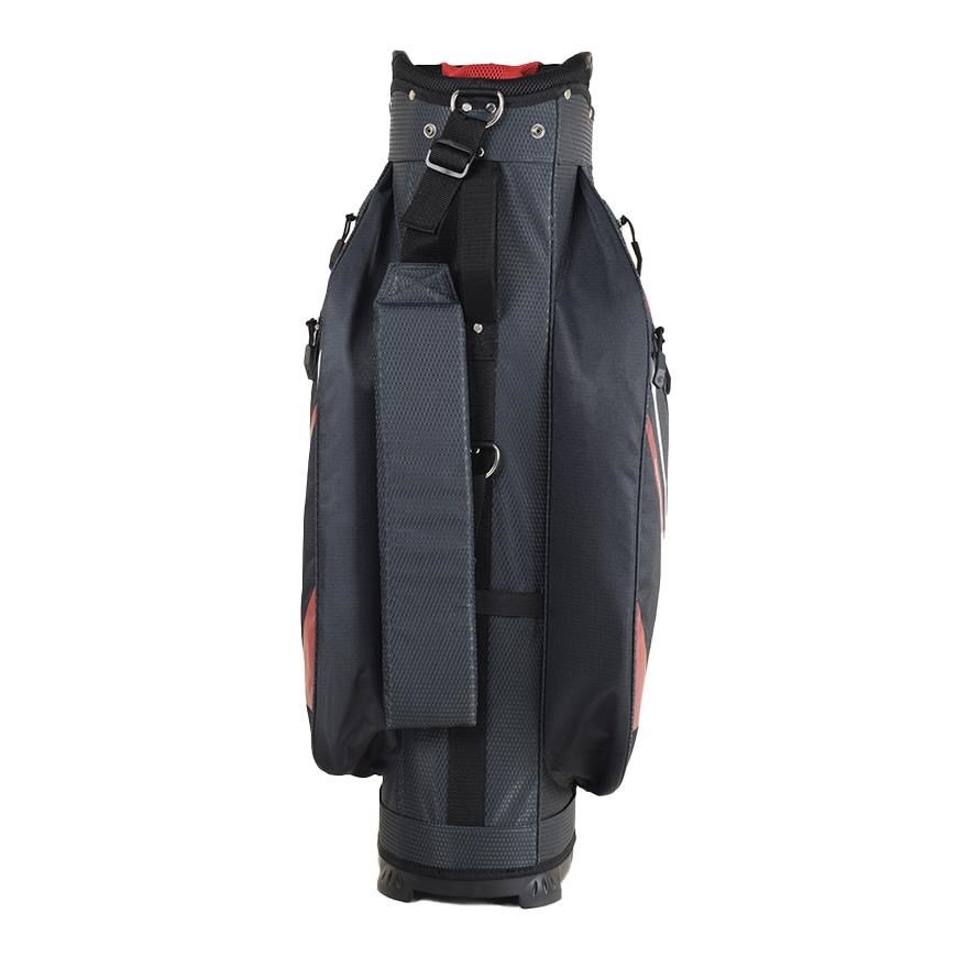 Cleveland Friday 3 cart bag, röd/kol