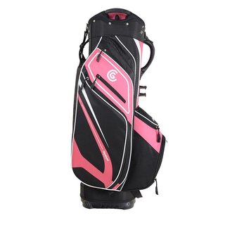 Cleveland Friday 3 cart bag, rosa/svart