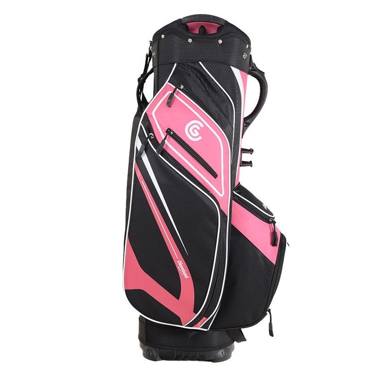 Cleveland Friday 3 cart bag, rosa/svart