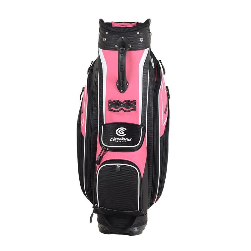 Cleveland Friday 3 cart bag, rosa/svart