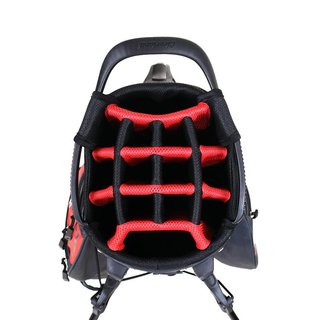 Cleveland Saturday 2 stand bag, red/charcoal