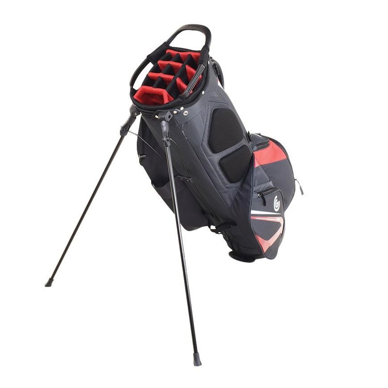 Cleveland Saturday 2 stand bag, red/charcoal