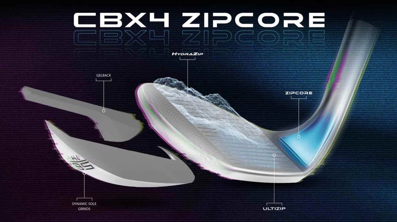 Cleveland CBX 4 Zipcore wedge, grafit