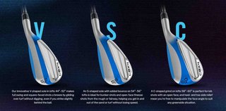Cleveland CBX 4 Zipcore wedge, grafit