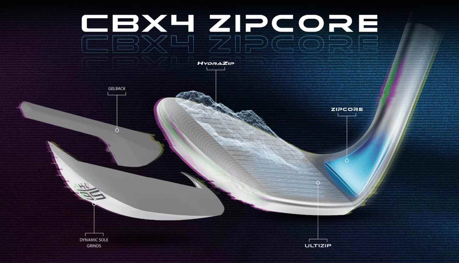 Cleveland CBX 4 Zipcore wedge, stål