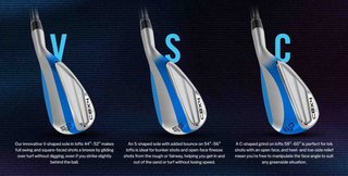 Cleveland CBX 4 Zipcore wedge, stål