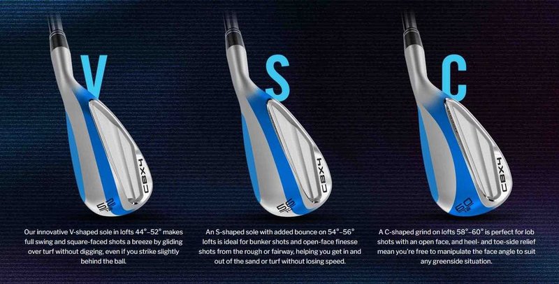 Cleveland CBX 4 Zipcore wedge, stål
