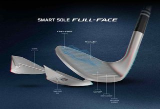 Cleveland Smart Sole Full Face herr wedge, grafit
