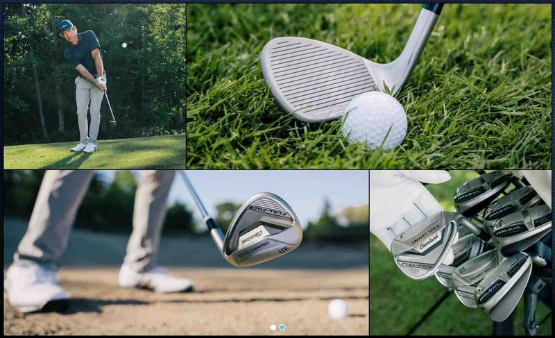 Cleveland Smart Sole Full Face wedge, stål
