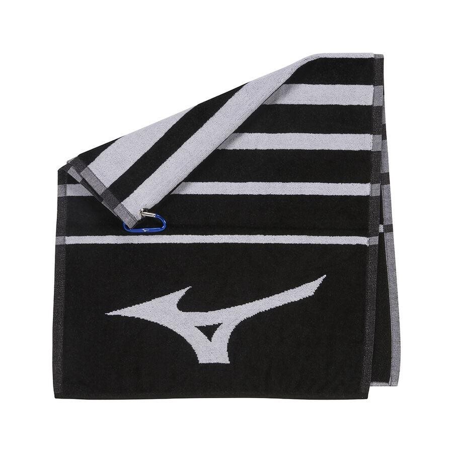 Mizuno RB Tour golfhandduk, svart