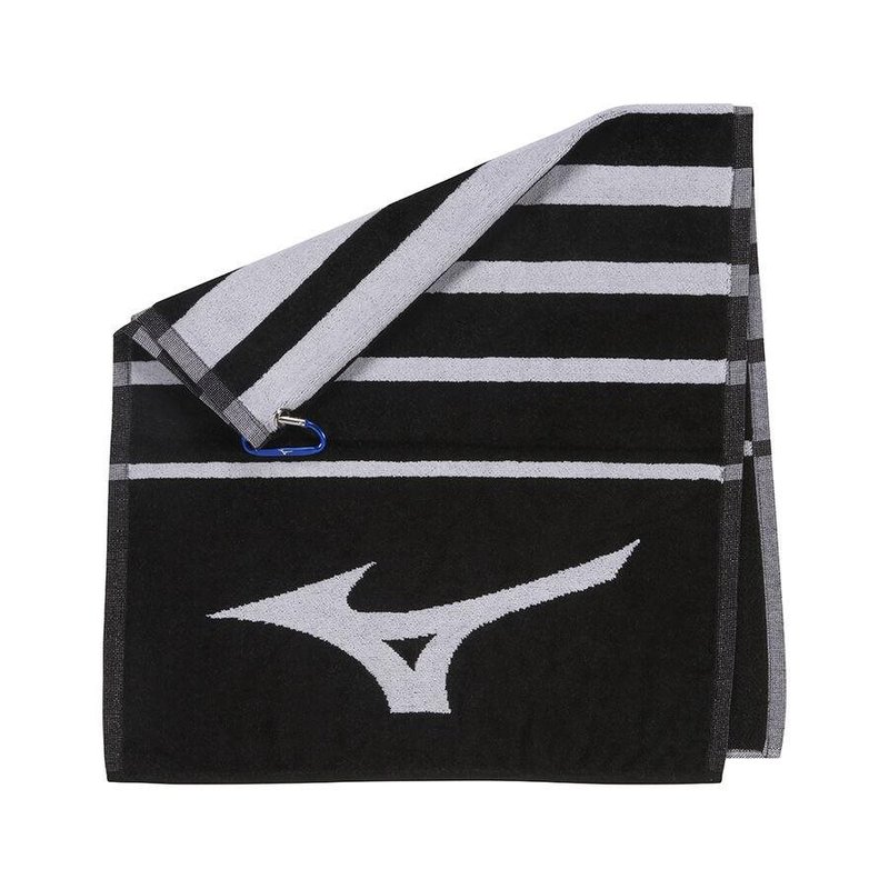 Mizuno RB Tour golfhandduk, svart