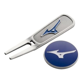 Mizuno RB Pitchfork & Marker Set, silver/blå
