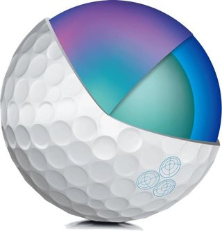 Mizuno RB Max golfbollar, gula