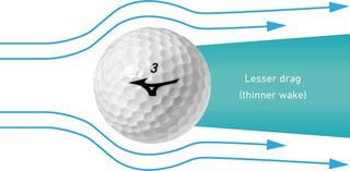 Mizuno RB Max golfbollar, gula