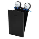 JuCad full metal scorecard holder, svart/svart omslag