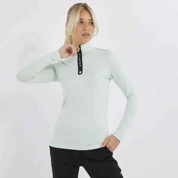Ellesse Juliano 1/2 Zip damtröja, ljusgrön