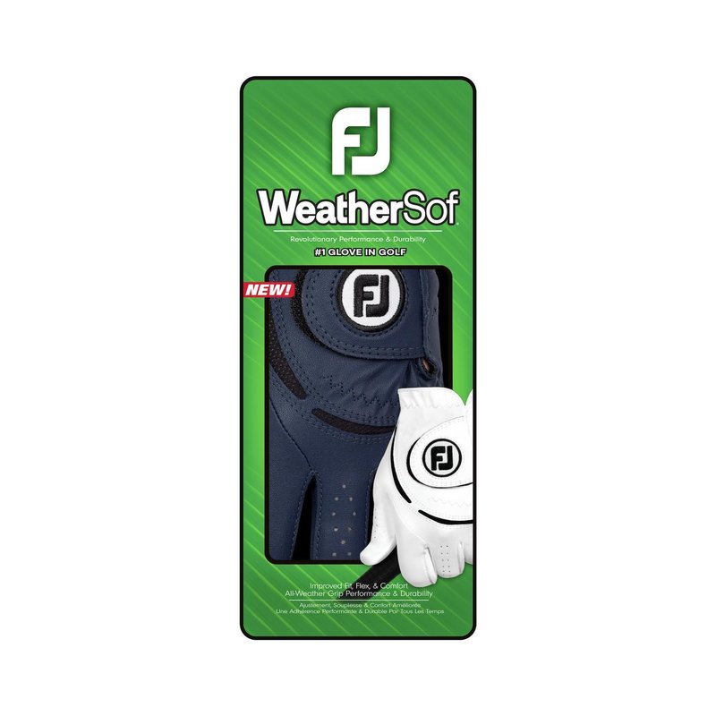FootJoy WeatherSof damgolfhandske, marinblå